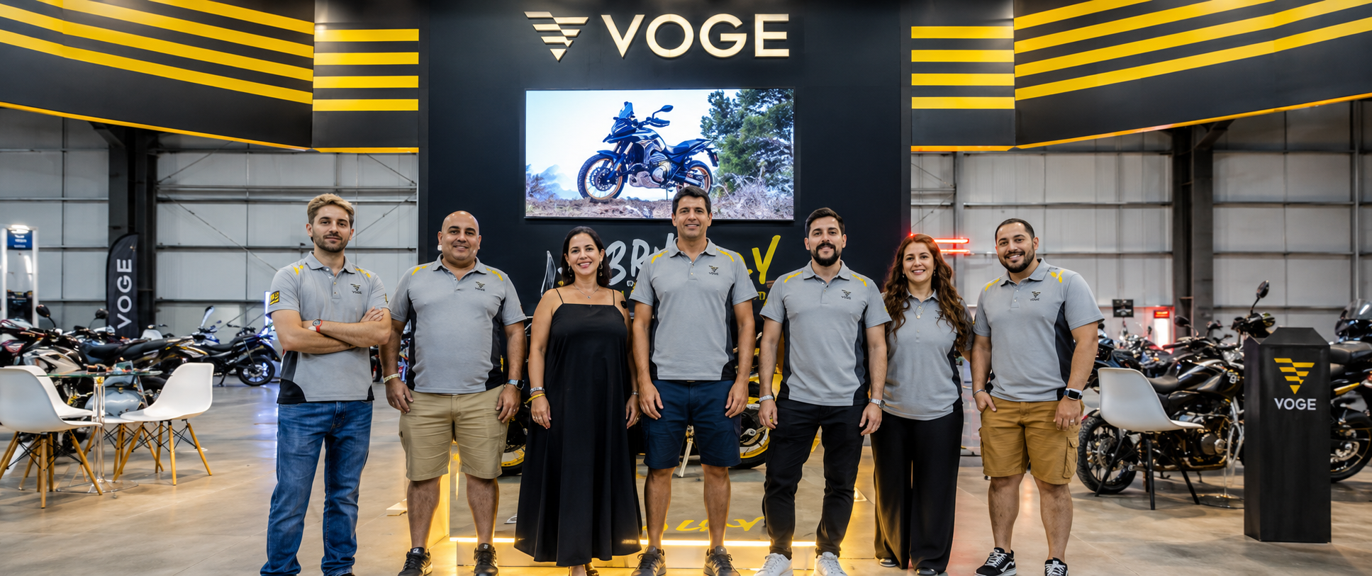 Desde Europa, Voge llega a Uruguay con grandes expectativas